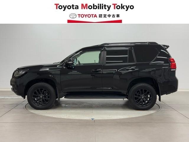 ランドクルーザープラド ＴＸ　Ｌパッケージ　マットブラックエディション　アルミ　３列　ＡＢＳ　ＥＴＣ車載器　電動シート　盗難防止装置　メモリーナビ　キーレス　ＬＥＤヘッドランプ　レザー　クルコン　パノラマルーフ　スマートエントリー　Ｂカメラ　エアコン　記録簿　４×４（3枚目）