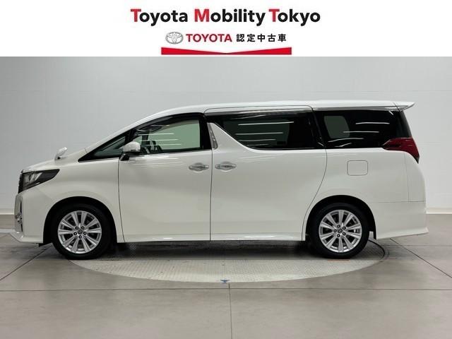 アルファード ２．５Ｓ　両側電動パワースライドドア　地上デジタル　Ｗエアコン　フルオートエアコン　盗難防止システム　横滑り防止　ＡＷ　ナビ＆ＴＶ　パワーステアリング　メモリナビ　点検記録簿　ＬＥＤランプ　１００Ｖ電源　ＥＴＣ（3枚目）