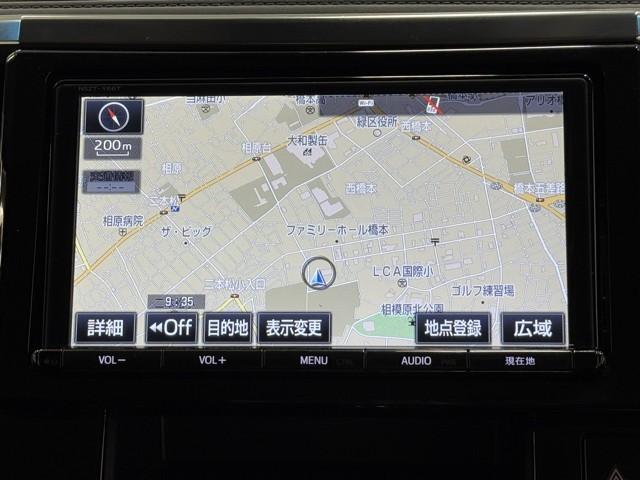 アルファード ２．５Ｓ　両側電動パワースライドドア　地上デジタル　Ｗエアコン　フルオートエアコン　盗難防止システム　横滑り防止　ＡＷ　ナビ＆ＴＶ　パワーステアリング　メモリナビ　点検記録簿　ＬＥＤランプ　１００Ｖ電源　ＥＴＣ（5枚目）