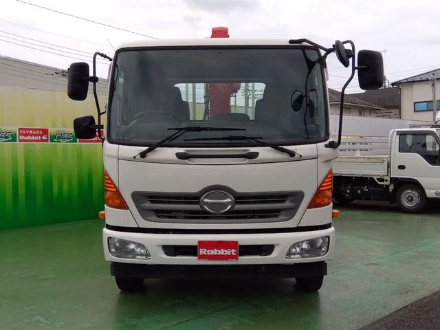 ヒノレンジャー 　５．１Ｄ　４段クレーン　２．６５ｔ積　２．９３ｔ吊　ラジコン付き　オートマ車　ＥＴＣ　左電格ミラー　荷台内寸約長５４０幅２１４高３９（2枚目）