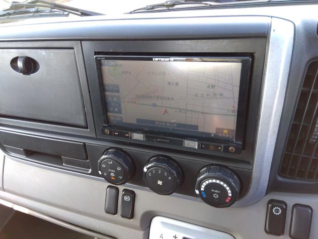 キャンター 　３．０Ｄターボ　アイチコーポレーション製高所作業車　ＳＢ１０Ａ　作業床９．７ｍ　ジャッキ自動セット　４６８０ｈ　オートマ車　社外ナビ　フルセグＴＶ　バックモニター　キーレス　集中ドアロック（23枚目）