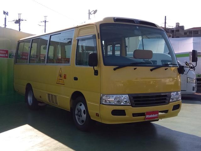 コースター 幼児車ターボ 幼児バス 大人3人幼児39人 リアクーラーヒーター オートマ車 左電格ミラー 左折戸式ドア 純正ナビ ワンセグTV バックモニター パワステ ABS(3枚目)