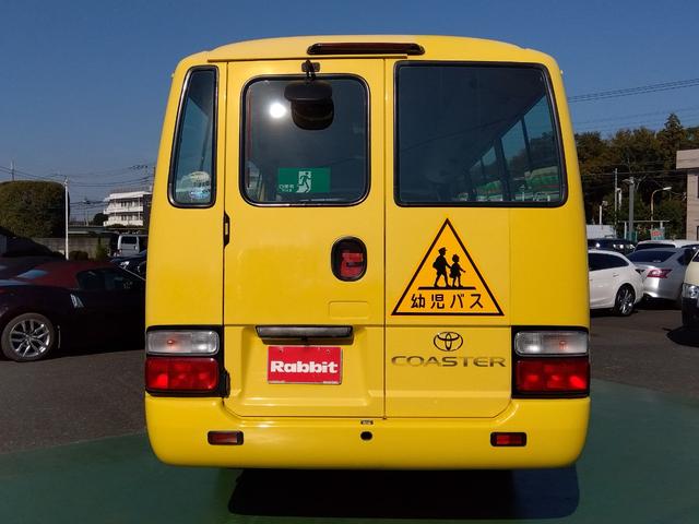 コースター 幼児車ターボ 幼児バス 大人3人幼児39人 リアクーラーヒーター オートマ車 左電格ミラー 左折戸式ドア 純正ナビ ワンセグTV バックモニター パワステ ABS(7枚目)
