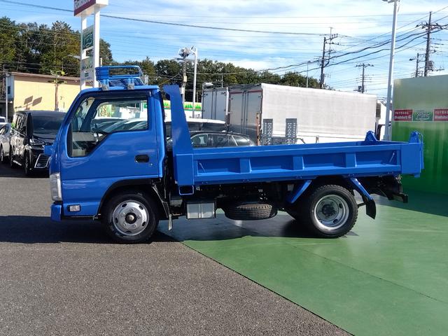 エルフトラック 強化フルフラットローダンプ 3.0Dターボ 新明和製強化ダンプ 全低床 2t積 5速マニュアル HSA 左電格ミラー キーレス 集中ドアロック(5枚目)