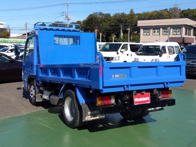 エルフトラック 強化フルフラットローダンプ 3.0Dターボ 新明和製強化ダンプ 全低床 2t積 5速マニュアル HSA 左電格ミラー キーレス 集中ドアロック(6枚目)