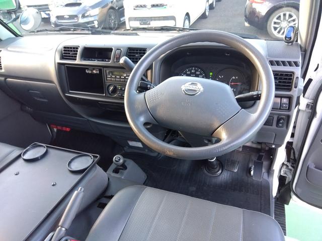 バネットバン ＤＸ　５ドア　ハイルーフ　８５０ｋｇ積　４ＷＤ　オートマ車　リアシングルタイヤ　荷室工具棚　ＥＴＣ　コーナーセンサー　左リモコンミラー　Ｗエアバッグ　集中ドアロック（12枚目）