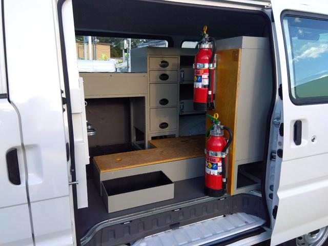 バネットバン ＤＸ　５ドア　ハイルーフ　８５０ｋｇ積　４ＷＤ　オートマ車　リアシングルタイヤ　荷室工具棚　ＥＴＣ　コーナーセンサー　左リモコンミラー　Ｗエアバッグ　集中ドアロック（24枚目）