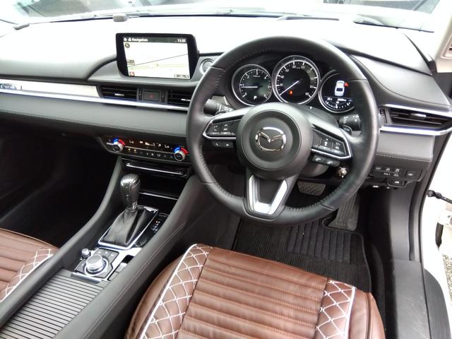 ＭＡＺＤＡ６セダン ＸＤプロアクティブ　純正ナビ　フルセグＴＶ　全方位カメラ　スマートシティブレーキサポート　レーンキープアシスト　ＢＳＭ　ＬＥＤヘッドランプ　ＥＴＣ２．０　ワンオーナー　前席シートヒーター　ステアリングヒーター（2枚目）