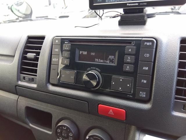 ハイエースバン ロングＤＸ　２．８Ｄターボ　５ドア　低床　１．２ｔ積　３人乗り　オートマ車　プリクラッシュセーフティ　ＬＤＡ　オートマチックハイビーム　ビルトインＥＴＣ　ミラー内蔵バックモニター　ポータブルナビＴＶ　キーレス（20枚目）