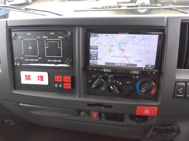 エルフトラック 　３．０Ｄターボ　販売車　左右電動ウイング　バックモニター　パーキング付スムーサー　左右電格ミラー　ミラーヒーター　アイドリングストップ　ＥＴＣ　外部１００Ｖ電源（10枚目）