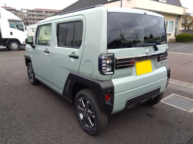 タフト Ｇ　ダーククロムベンチャー　届出済未使用車　スマートアシスト　車線逸脱警報　コーナーセンサー　前席シートヒーター　ＬＥＤヘッドランプ　レーダークルーズコントロール　純正１５インチアルミ　スカイフィールトップ　スマートキー（15枚目）