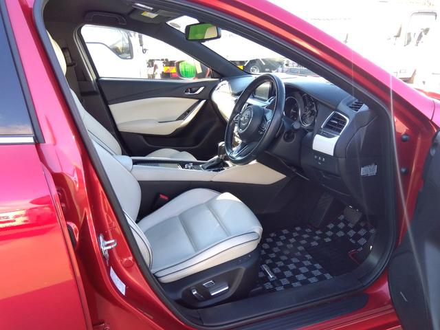 アテンザワゴン XD Lパッケージ 純正ナビ フルセグTV バックモニター 白革シート シートヒーター ステアリングヒーター BOSEサウンド LEDヘッドランプ スマートシティブレーキサポート レーンキープアシスト BSM ETC(23枚目)