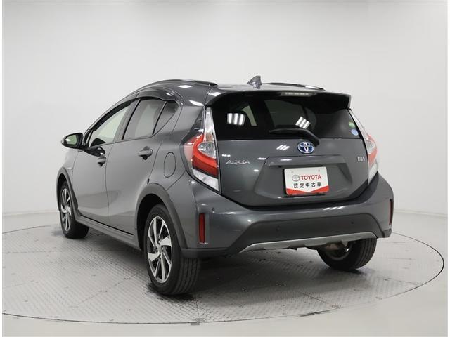 アクア クロスオーバー　ワンオーナー　禁煙車　トヨタ認定中古車　自動（衝突被害）ブレーキ　純正ナビゲーション　ＥＴＣ　ＬＥＤヘッドライト　スマートキー　純正１６インチアルミホイール（2枚目）