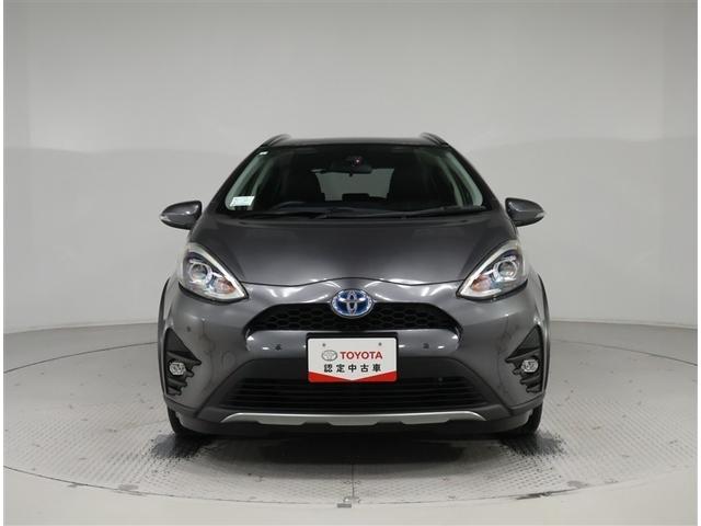 アクア クロスオーバー　ワンオーナー　禁煙車　トヨタ認定中古車　自動（衝突被害）ブレーキ　純正ナビゲーション　ＥＴＣ　ＬＥＤヘッドライト　スマートキー　純正１６インチアルミホイール（6枚目）