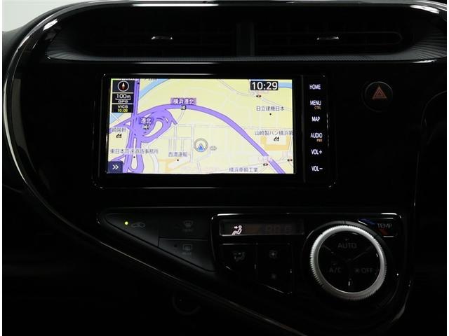 アクア クロスオーバー　ワンオーナー　禁煙車　トヨタ認定中古車　自動（衝突被害）ブレーキ　純正ナビゲーション　ＥＴＣ　ＬＥＤヘッドライト　スマートキー　純正１６インチアルミホイール（7枚目）