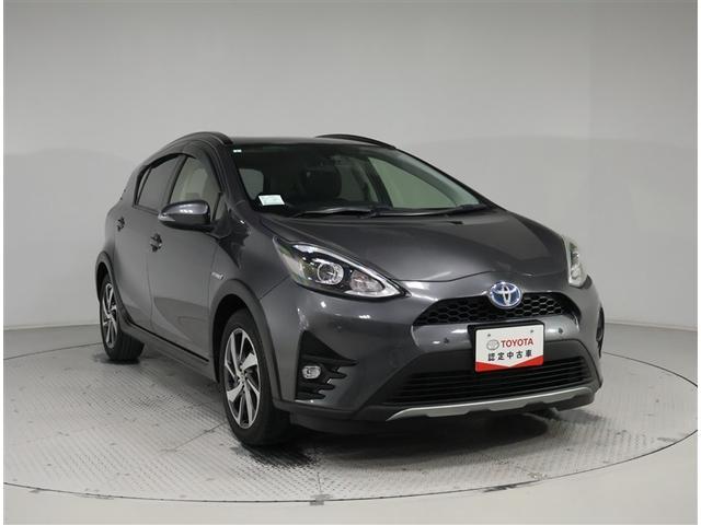 アクア クロスオーバー　ワンオーナー　禁煙車　トヨタ認定中古車　自動（衝突被害）ブレーキ　純正ナビゲーション　ＥＴＣ　ＬＥＤヘッドライト　スマートキー　純正１６インチアルミホイール（9枚目）