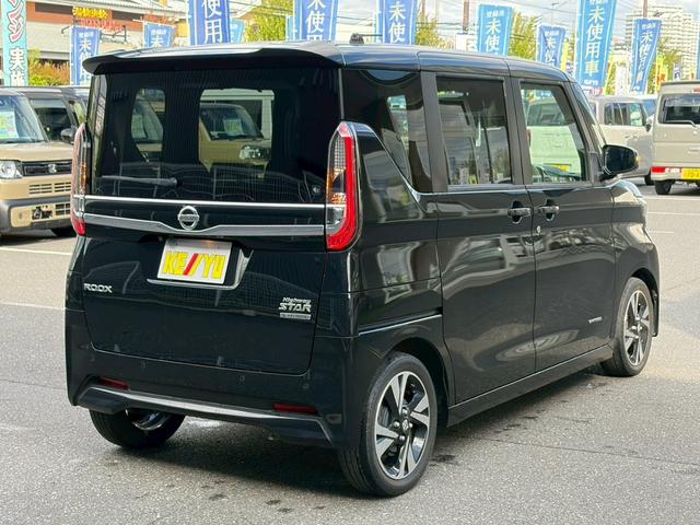 ルークス ハイウェイスター Gターボプロパイロットエディション 禁煙 9インチSDナビ 両側電動スライドドア アラウンドビューモニター フルセグTV Bluetooth ETC ドラレコ 追従型クルコン LEDヘッドライト フォグ オートハイビーム 純正アルミ(3枚目)