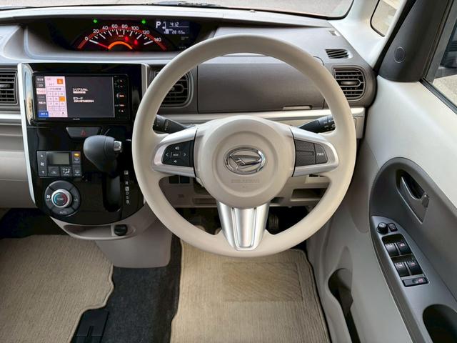 タント Ｘ　ＳＡＩＩＩ　スマートアシストＩＩＩ　ミラクルオープン　禁煙　後期型　ＳＤナビ　左側電動スライドドア　ワンセグＴＶ　ＣＤ再生　バックカメラ　ＥＴＣ　シートヒーター　スマートキー　プッシュスタート　オートハイビーム　オート電動格納ミラー　スペアキー有（11枚目）