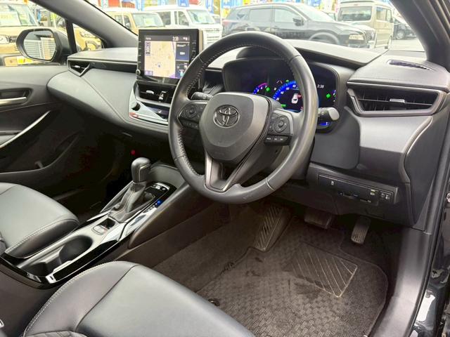 カローラツーリング ハイブリッド ダブルバイビー トヨタセーフティセンス BSM 禁煙 ナビ機能付9インチディスプレイオーディオ ルーフレール Bluetooth バックカメラ ETC ドラレコ レーダークルコン ハーフレザーシート パーキングセンサー LEDヘッドライト フォグ(12枚目)