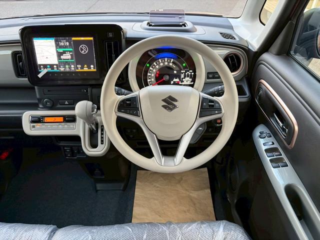 ワゴンRスマイル ハイブリッドX 届出済未使用車 ツートンルーフ 全方位モニター付メーカー9型ナビ HUD デュアルセンサーブレーキサポートII 車線逸脱警報 シートヒーター 両側電動スライド BTオーディオ シートアンダーボックス パーキングセンサー LEDランプ(11枚目)