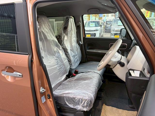 ワゴンRスマイル ハイブリッドX 届出済未使用車 ツートンルーフ 全方位モニター付メーカー9型ナビ HUD デュアルセンサーブレーキサポートII 車線逸脱警報 シートヒーター 両側電動スライド BTオーディオ シートアンダーボックス パーキングセンサー LEDランプ(13枚目)