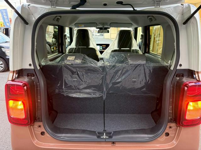 ワゴンRスマイル ハイブリッドX 届出済未使用車 ツートンルーフ 全方位モニター付メーカー9型ナビ HUD デュアルセンサーブレーキサポートII 車線逸脱警報 シートヒーター 両側電動スライド BTオーディオ シートアンダーボックス パーキングセンサー LEDランプ(17枚目)