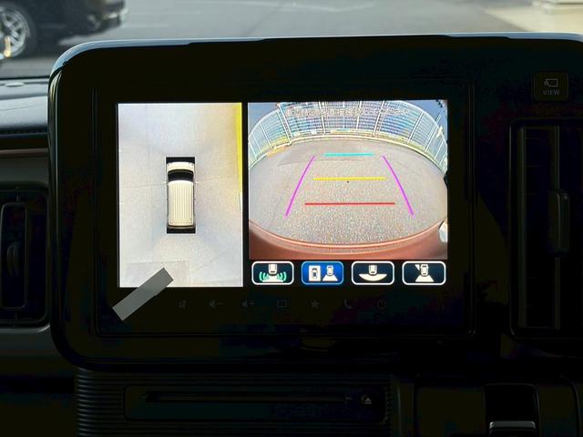 ワゴンRスマイル ハイブリッドX 届出済未使用車 ツートンルーフ 全方位モニター付メーカー9型ナビ HUD デュアルセンサーブレーキサポートII 車線逸脱警報 シートヒーター 両側電動スライド BTオーディオ シートアンダーボックス パーキングセンサー LEDランプ(23枚目)
