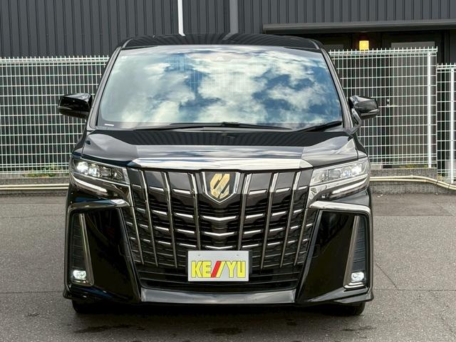 アルファード 2.5S タイプゴールド 禁煙 トヨタセーフティセンス 純正9型ナビ 12.1型後席モニター デジタルインナーミラー ETC2.0 バックカメラ パワーバックドア 車線逸脱警告 クルコン 3眼LEDライト 純正18インチアルミ(5枚目)