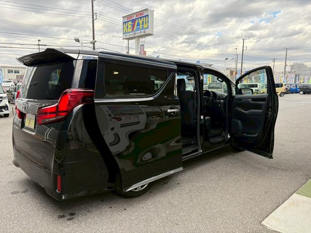 アルファード 2.5S タイプゴールド 禁煙 トヨタセーフティセンス 純正9型ナビ 12.1型後席モニター デジタルインナーミラー ETC2.0 バックカメラ パワーバックドア 車線逸脱警告 クルコン 3眼LEDライト 純正18インチアルミ(15枚目)