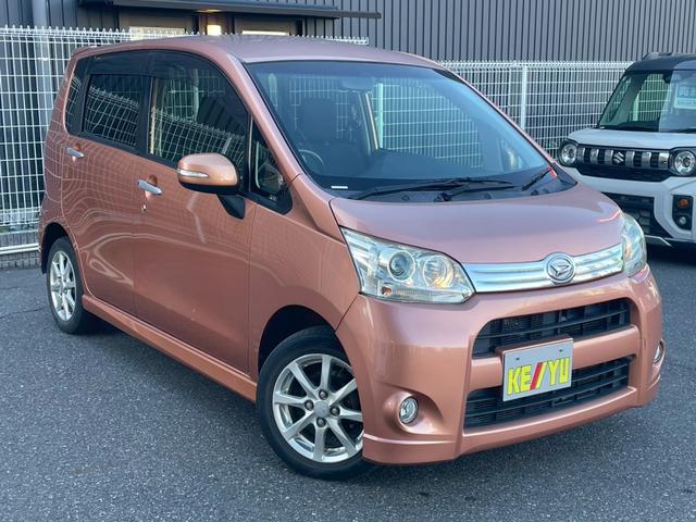 ムーヴ カスタム　Ｘリミテッド　禁煙　社外７型ナビ　フルセグＴＶ　ＢＬＵＥＴＯＯ　ＣＤ　ＤＶＤ　ＥＴＣ　オートＡ／Ｃ　プッシュスタート　電動格納ミラー（6枚目）