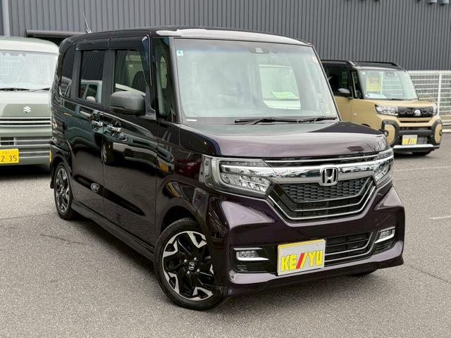 Ｎ－ＢＯＸカスタム Ｇ・Ｌターボホンダセンシング　禁煙　ホンダセンシング　追従クルコン　車線逸脱警告　ハーフレザーシート　シートヒーター　両側電動スライドドア　ＥＴＣ　コーナーセンサー　フルセグＴＶ　バックカメラ　ＢＬＵＥＴＯＯＴＨ　ドラレコ（6枚目）