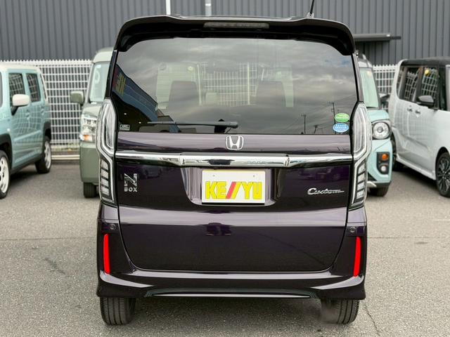Ｎ－ＢＯＸカスタム Ｇ・Ｌターボホンダセンシング　禁煙　ホンダセンシング　追従クルコン　車線逸脱警告　ハーフレザーシート　シートヒーター　両側電動スライドドア　ＥＴＣ　コーナーセンサー　フルセグＴＶ　バックカメラ　ＢＬＵＥＴＯＯＴＨ　ドラレコ（8枚目）