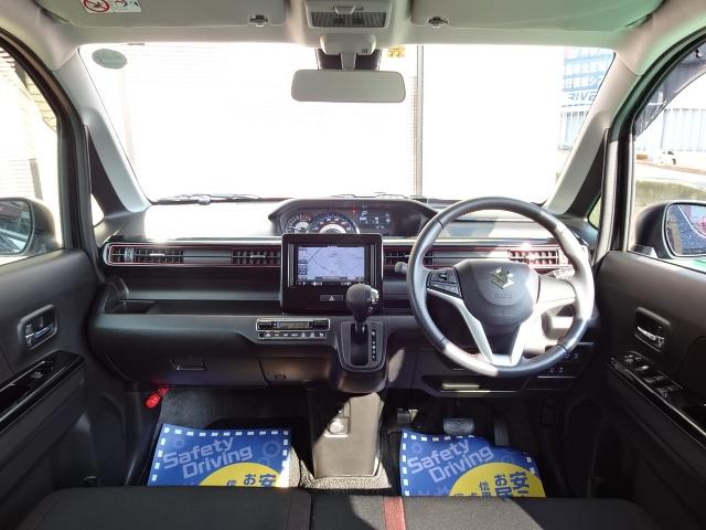 スティングレー HYBRID X 1オーナー車 メモリーナビ ワンセグTV DVD再生 オートエアコン LEDヘッドライト シートヒーター 純正14インチAW(5枚目)