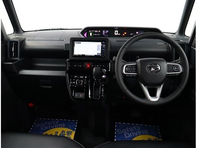 タント カスタムＲＳ　社外メモリーナビ　フルセグ　全方位カメラ　スマートキー　ＥＴＣ　純正１５インチアルミ　ＬＥＤヘッドライト　アナザースタイルパッケージ　革調シートカバー　シートヒーター（7枚目）