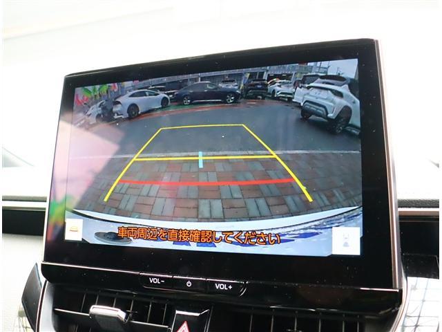 カローラツーリング ハイブリッド ダブルバイビー 10.5インチコネクティッドナビ フルセグ バックカメラ スマートキー モデリスタエアロ 純正17インチアルミ 前後ドライブレコーダー BSM レーダークルコン ハーフレザー(11枚目)