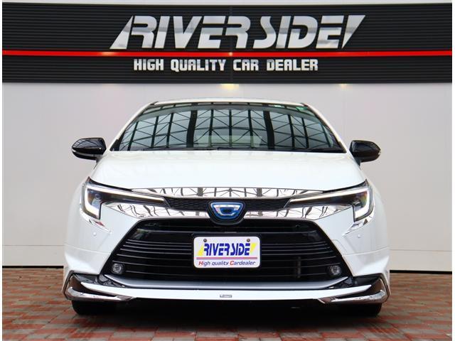 カローラツーリング ハイブリッド ダブルバイビー 10.5インチコネクティッドナビ フルセグ バックカメラ スマートキー モデリスタエアロ 純正17インチアルミ 前後ドライブレコーダー BSM レーダークルコン ハーフレザー(20枚目)