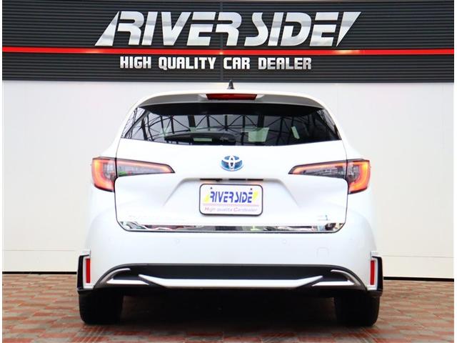 カローラツーリング ハイブリッド ダブルバイビー 10.5インチコネクティッドナビ フルセグ バックカメラ スマートキー モデリスタエアロ 純正17インチアルミ 前後ドライブレコーダー BSM レーダークルコン ハーフレザー(29枚目)