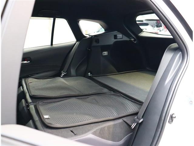 カローラツーリング ハイブリッド ダブルバイビー 10.5インチコネクティッドナビ フルセグ バックカメラ スマートキー モデリスタエアロ 純正17インチアルミ 前後ドライブレコーダー BSM レーダークルコン ハーフレザー(43枚目)