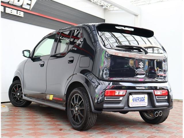 アルトワークス ベースグレード 社外メモリーナビ フルセグ バックカメラ スマートキー ETC 純正15インチアルミ HKSマフラー 革調シートカバー HIDライト&フォグ 4WD(28枚目)