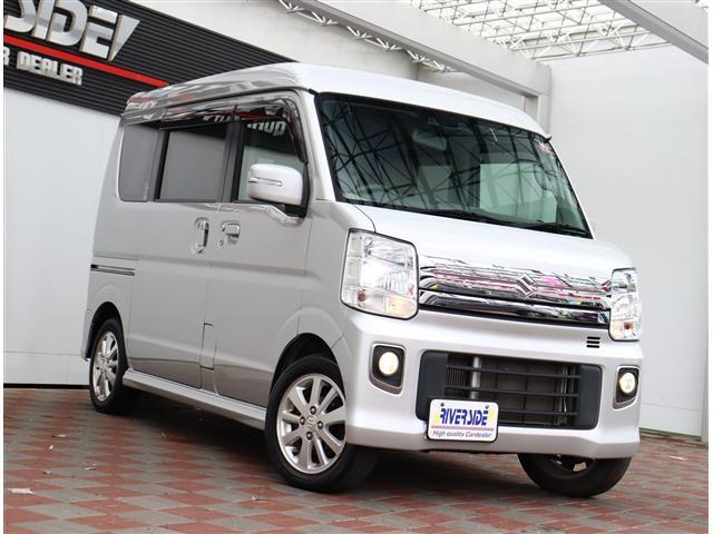 エブリイワゴン PZターボスペシャル 純正メモリーナビ フルセグ バックカメラ スマートキー ETC 純正14インチアルミ HIDライト&フォグ 両側電動スライド コーナーセンサー 左側オートステップ(19枚目)