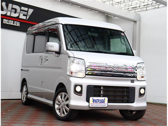 エブリイワゴン PZターボスペシャル 純正メモリーナビ フルセグ バックカメラ スマートキー ETC 純正14インチアルミ HIDライト&フォグ 両側電動スライド コーナーセンサー 左側オートステップ(20枚目)