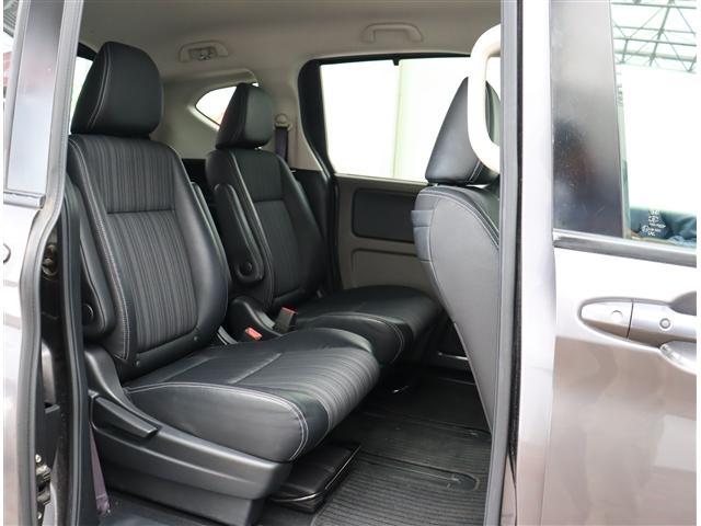 フリードハイブリッド ハイブリッド・Ｇホンダセンシング　純正９インチメモリーナビフルセグバックカメラスマートキーエアロバンパー純正１５インチアルミＬＥＤヘッドライト＆フォグ両側電動スライドステアリモコンレーダークルコンハーフレザーシートホンダセンシング（15枚目）