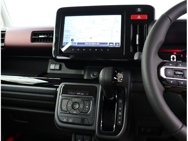 スペーシアカスタム ハイブリッドＸＳターボ　届け出済み未使用車　純正９インチメモリーナビ　フルセグ　全方位カメラ　純正１５インチアルミ　ＬＥＤヘッドライト＆フォグ　ステアリモコン　レーダークルコン　電動パーキング　マルチユースフラップ　ＨＵＤ（12枚目）