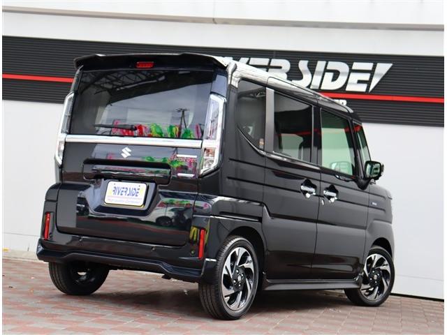 スペーシアカスタム ハイブリッドＸＳターボ　届け出済み未使用車　純正９インチメモリーナビ　フルセグ　全方位カメラ　純正１５インチアルミ　ＬＥＤヘッドライト＆フォグ　ステアリモコン　レーダークルコン　電動パーキング　マルチユースフラップ　ＨＵＤ（29枚目）