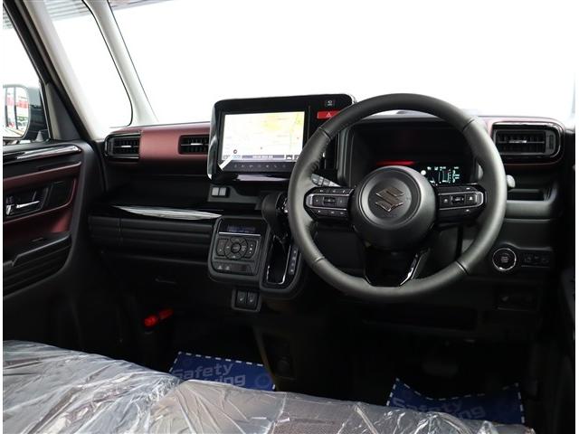 スペーシアカスタム ハイブリッドＸＳターボ　届け出済み未使用車　純正９インチメモリーナビ　フルセグ　全方位カメラ　純正１５インチアルミ　ＬＥＤヘッドライト＆フォグ　ステアリモコン　レーダークルコン　電動パーキング　マルチユースフラップ　ＨＵＤ（33枚目）