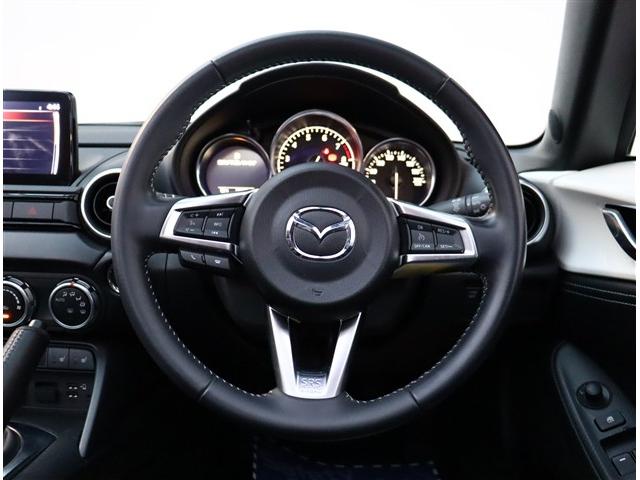 ロードスターＲＦ ＲＳ　ＢＢＳ１７インチアルミブレンボキャリパーレカロハーフレザーシートシートヒーター純正メモリーナビフルセグバックカメラクルコンステアリモコンＢＳＭワンオーナー車（32枚目）