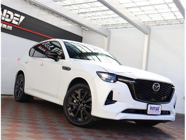 ＣＸ－６０ ＸＤ－ハイブリッド　プレミアムスポーツ　サンルーフ　純正１２．３インチワイドナビ　フルセグ　全方位カメラ　スマートキー　２０インチアルミ　ＬＥＤヘッドライト　ナッパレザ－シート　ＢＯＳＥサウンド　デジタルミラ－（24枚目）