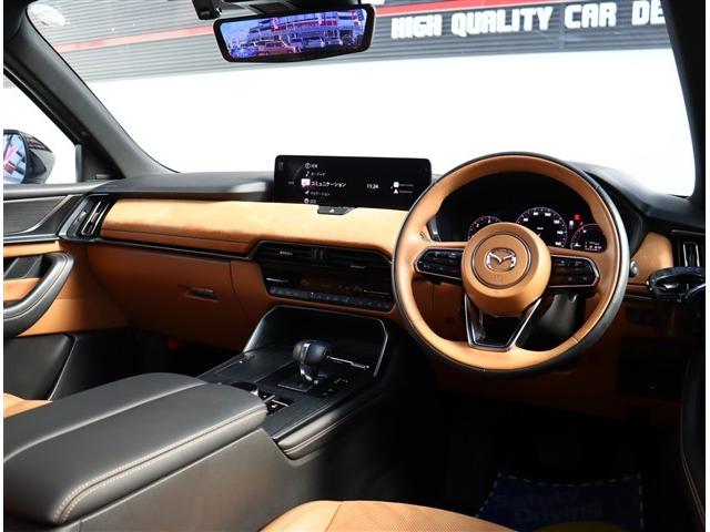 ＣＸ－６０ ＸＤ－ハイブリッド　プレミアムスポーツ　サンルーフ　純正１２．３インチワイドナビ　フルセグ　全方位カメラ　スマートキー　２０インチアルミ　ＬＥＤヘッドライト　ナッパレザ－シート　ＢＯＳＥサウンド　デジタルミラ－（36枚目）