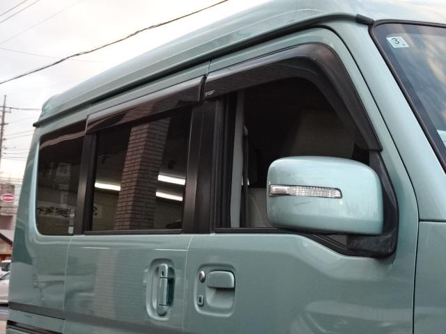 エブリイワゴン ＰＺターボスペシャル　４ＷＤ社外メモリーナビワンセグ両側電動ＥＴＣスマートキー左側オートステップレーダーブレーキサポートシートヒーターＨＩＤライト＆フォグＤＶＤ再生（12枚目）