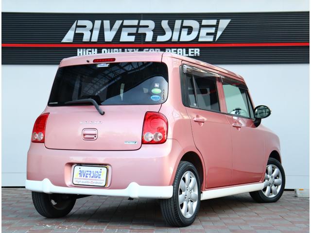 アルトラパン Ｘ　純正オプションエアロ社外メモリーナビフルセグＢｌｕｅｔｏｏｔｈスマートキーアイドリングストップライトレベライザー電格ミラー純正１４インチアルミベンチシート（6枚目）